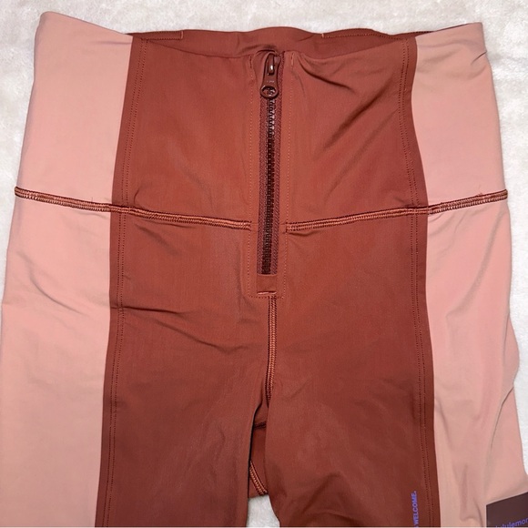 Lululemon Hike to Swim Bra & Biker Short 2-Piece Set Ancient Copper & Pink Clay - Picture 14 of 16